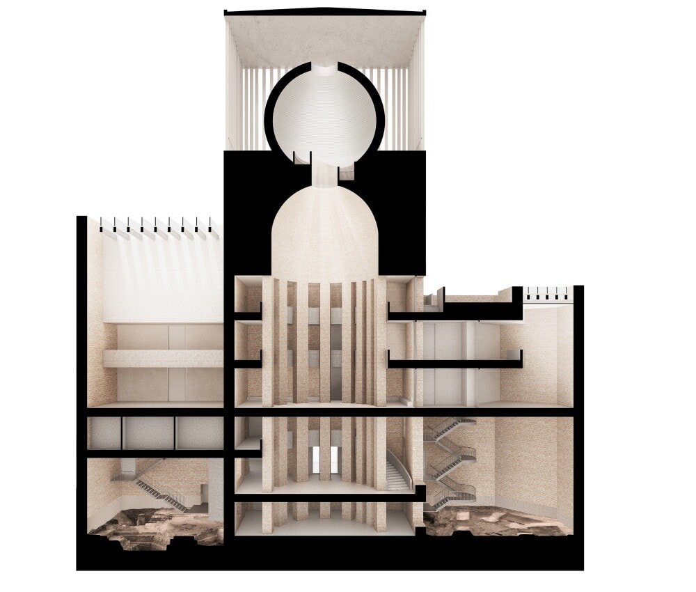 02 kuehn malvezzi house of one schnittperspektive aa
