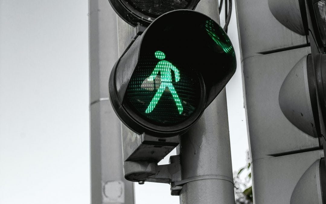 Neue Ampeln, die für Fuß- und Radverkehr immer Grün zeigen