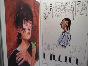 Selten allein-Ausstellung am Bahnhof Mannheim