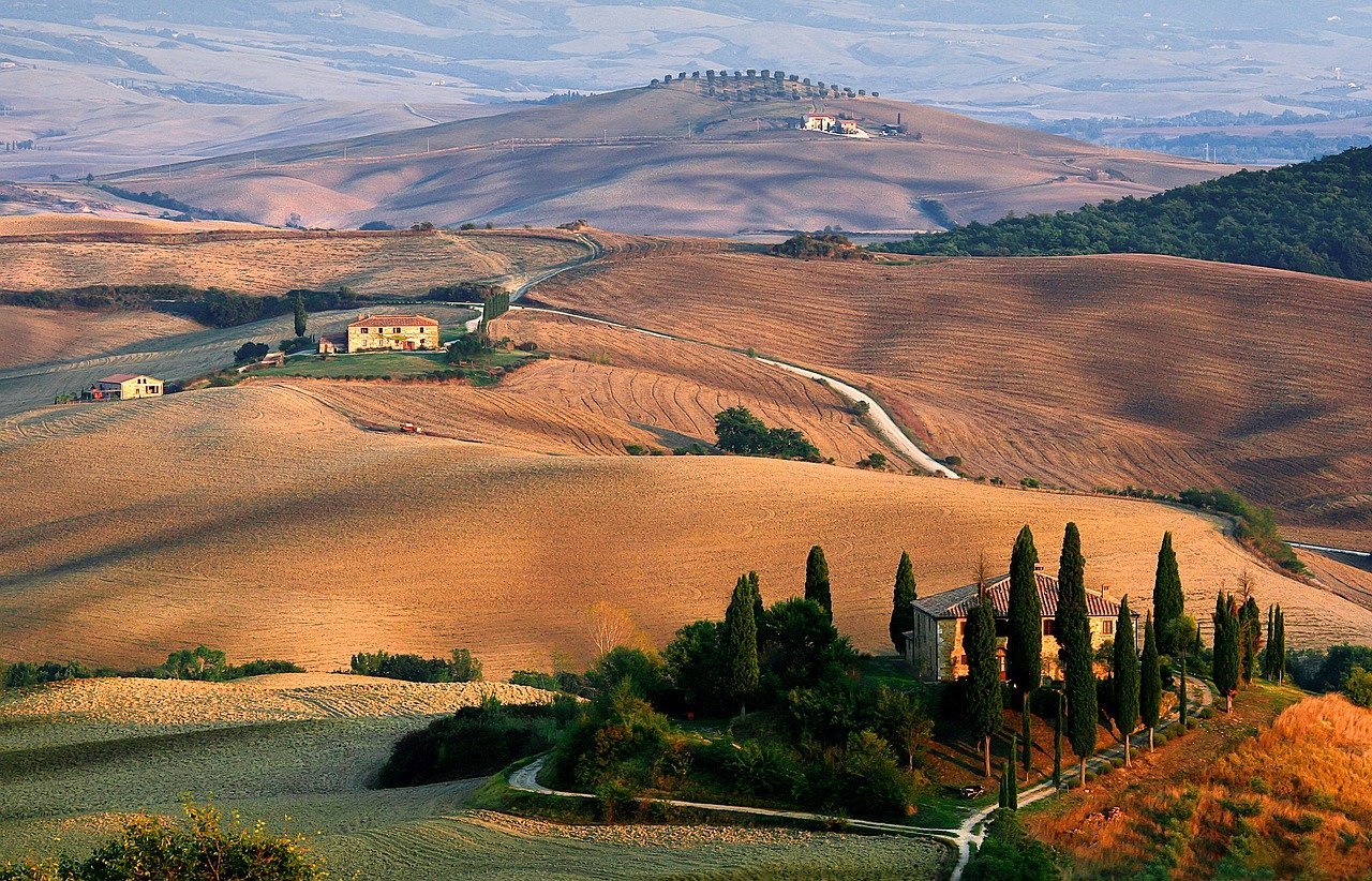 Die italienische Toskana - Pixabay