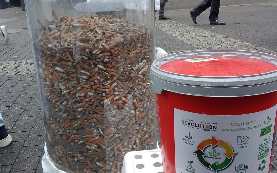 Mit cleveren Ideen gegen das Zigarettenkippen-Problem