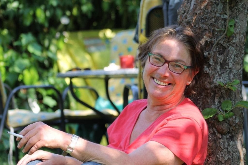 Dorothea Gretsch in privater Aufnahme. Sie war, wie viele der Community, dankbar für positive Meldungen im Alltag. Diese Dankbarkeit nahm ihre Familie bei der Trauerfeier auf.

