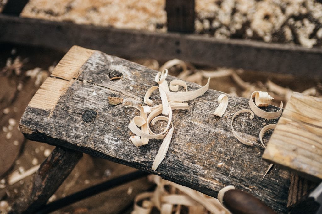 Holz, ein wertvoller Rohstoff.