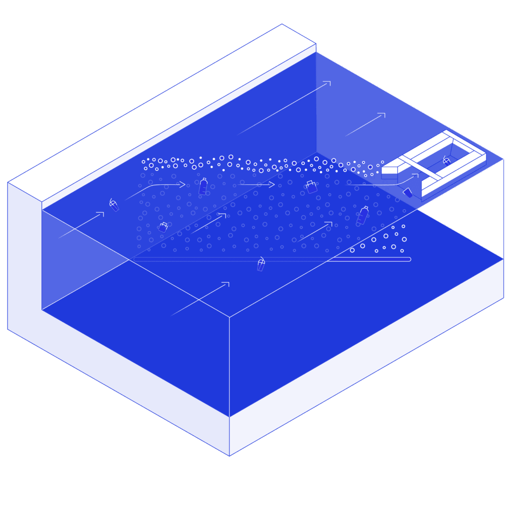 The Great Bubble Barrier Side view 2