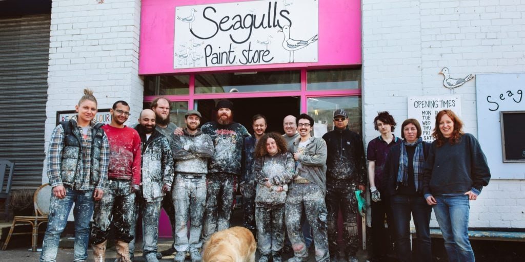 Das Seagull-Team rettet Farben