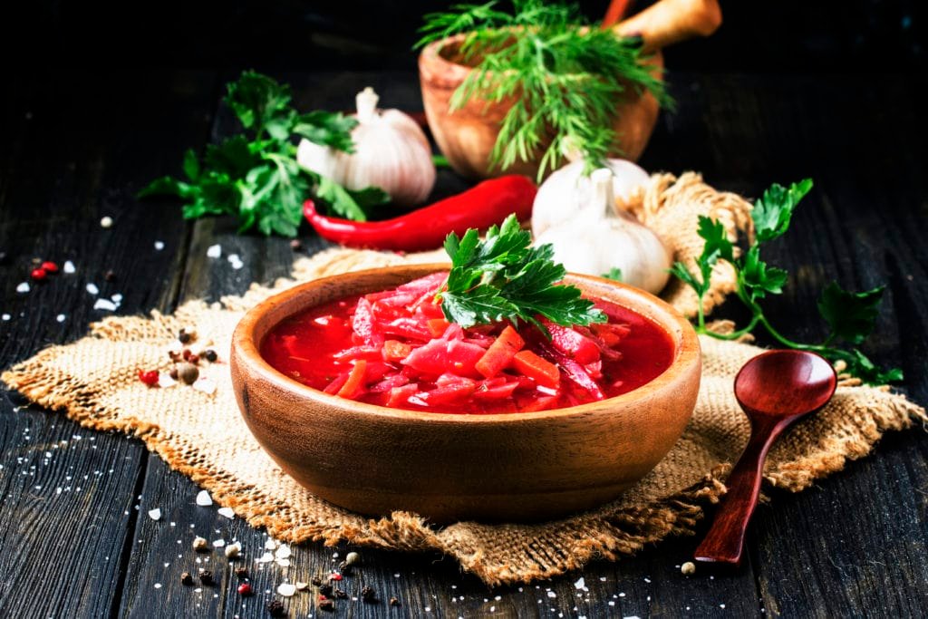Klopotenko kocht ukrainischen Borscht
