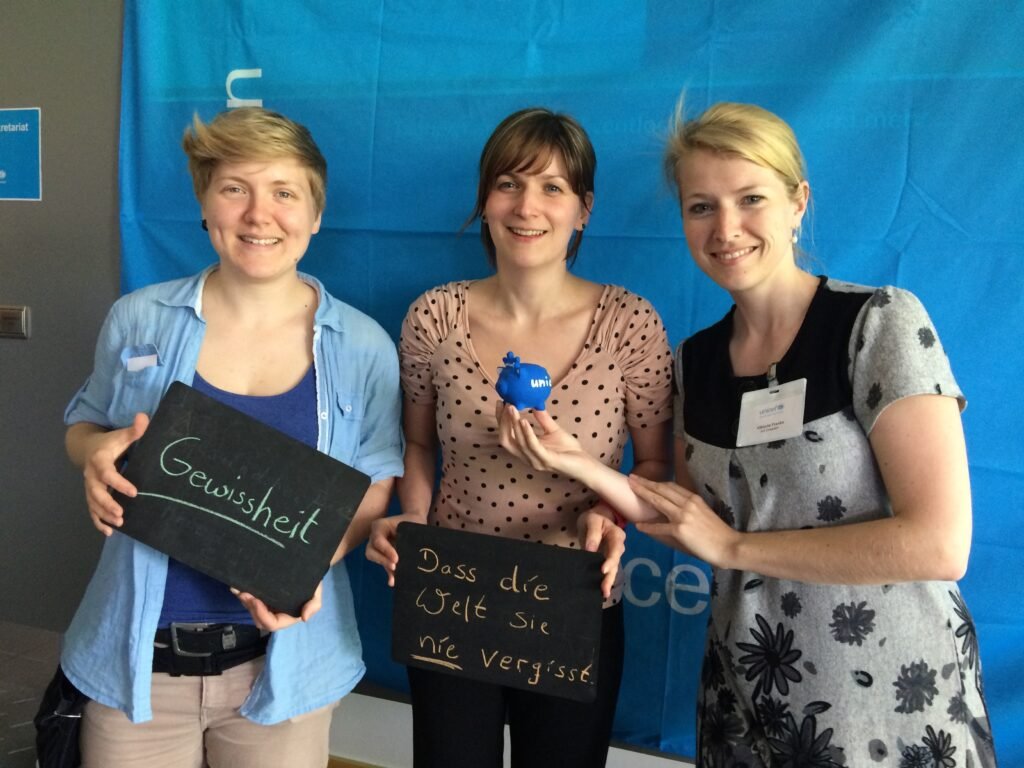 Ehrenamtliche Arbeit bei Unicef