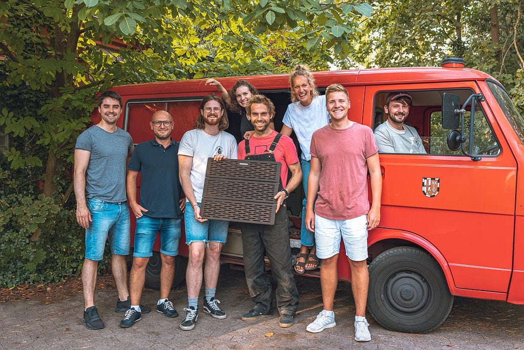 Das Warmduscher-Team