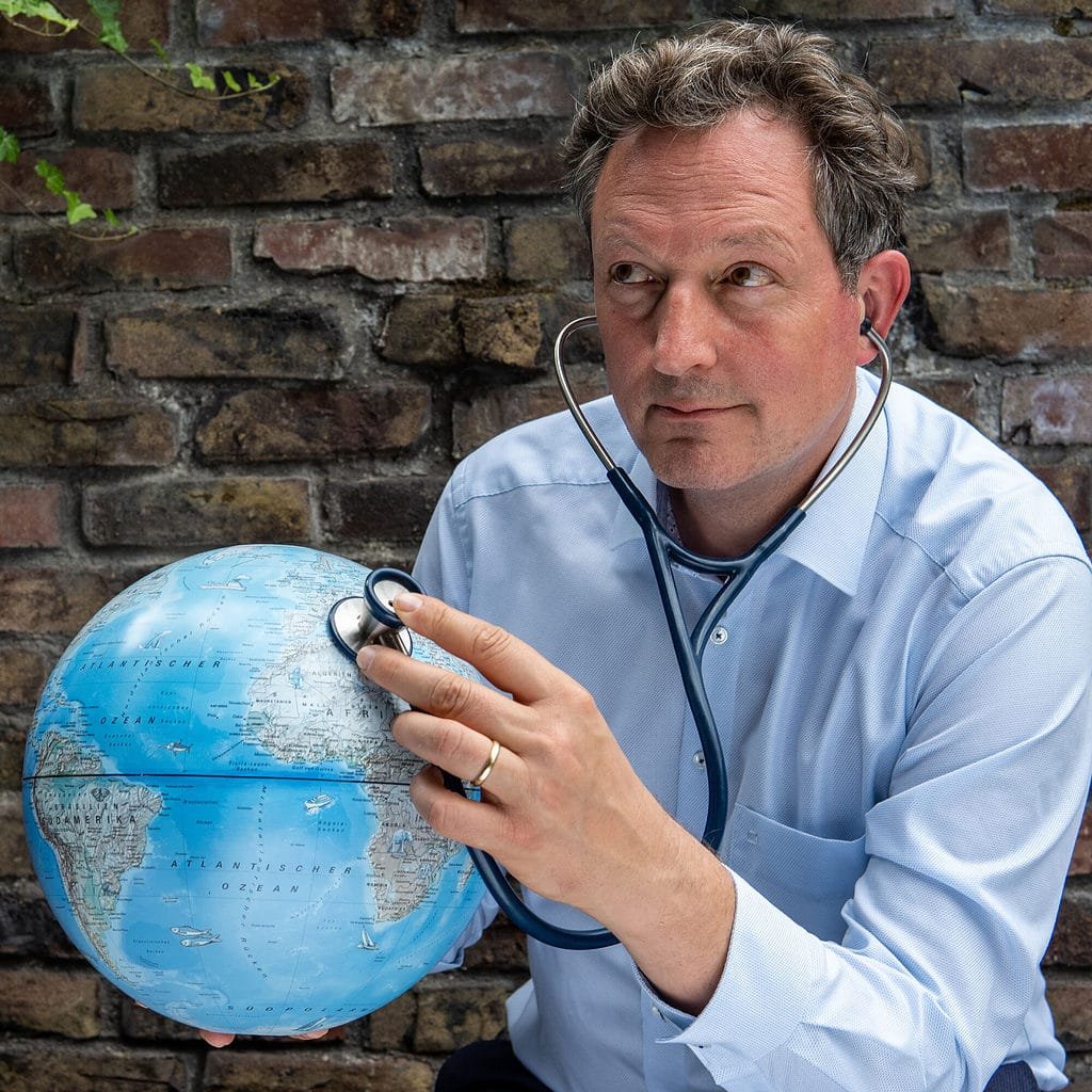 Dr. Eckart von Hirschhausen für die Stiftung Gesunde Erde, Gesunde Menschen