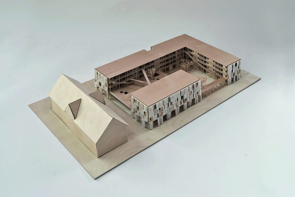 Holzmodell © dgj Architects 1