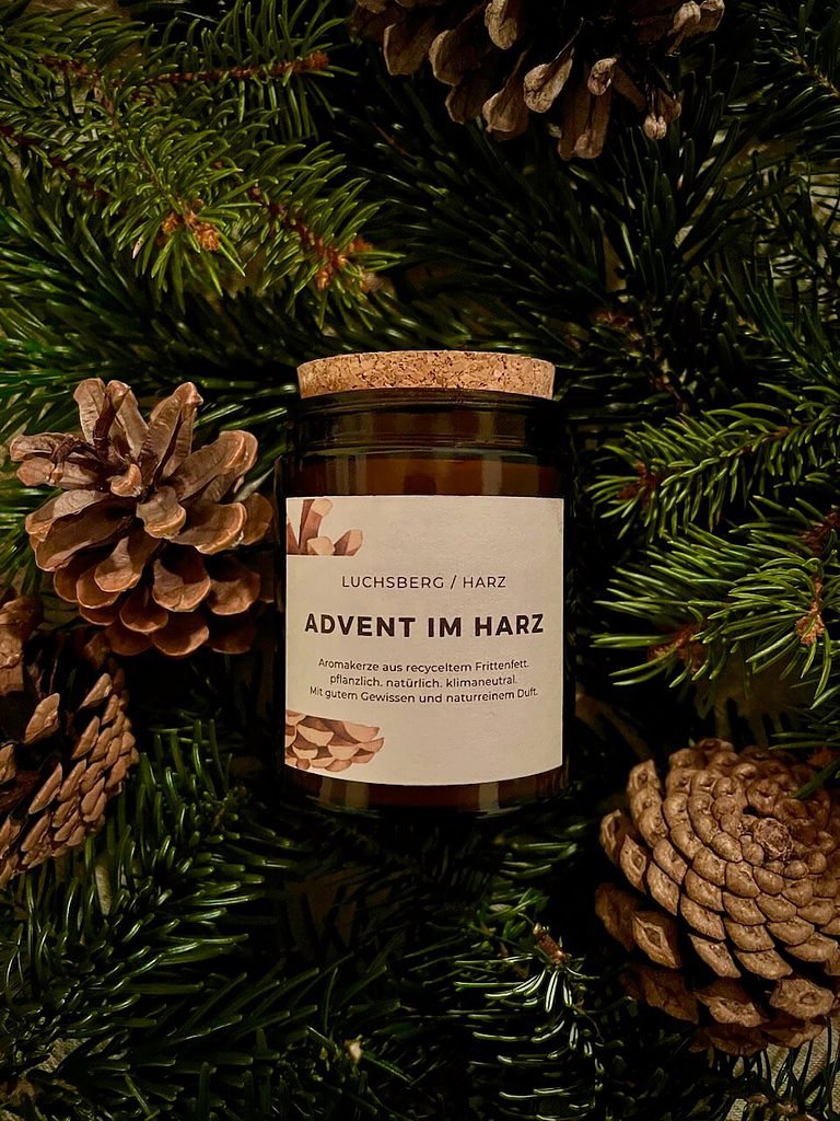 Kerze Advent 2