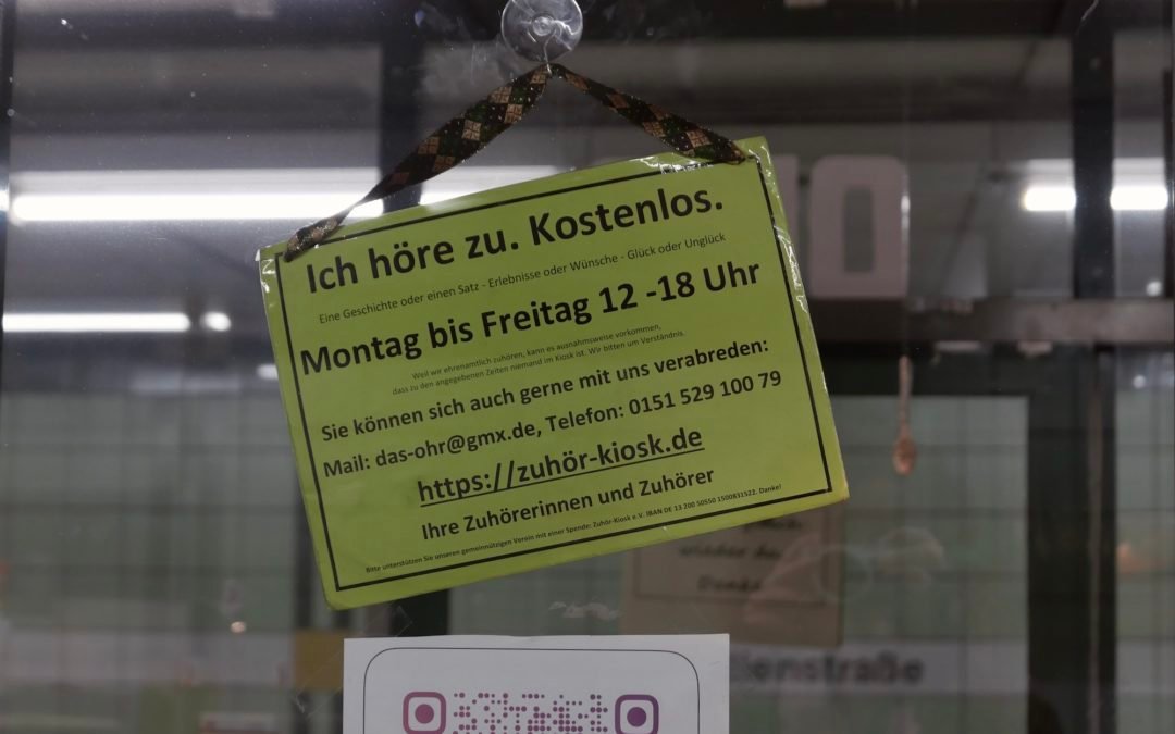 Zuhör-Kiosk – eine Reportage