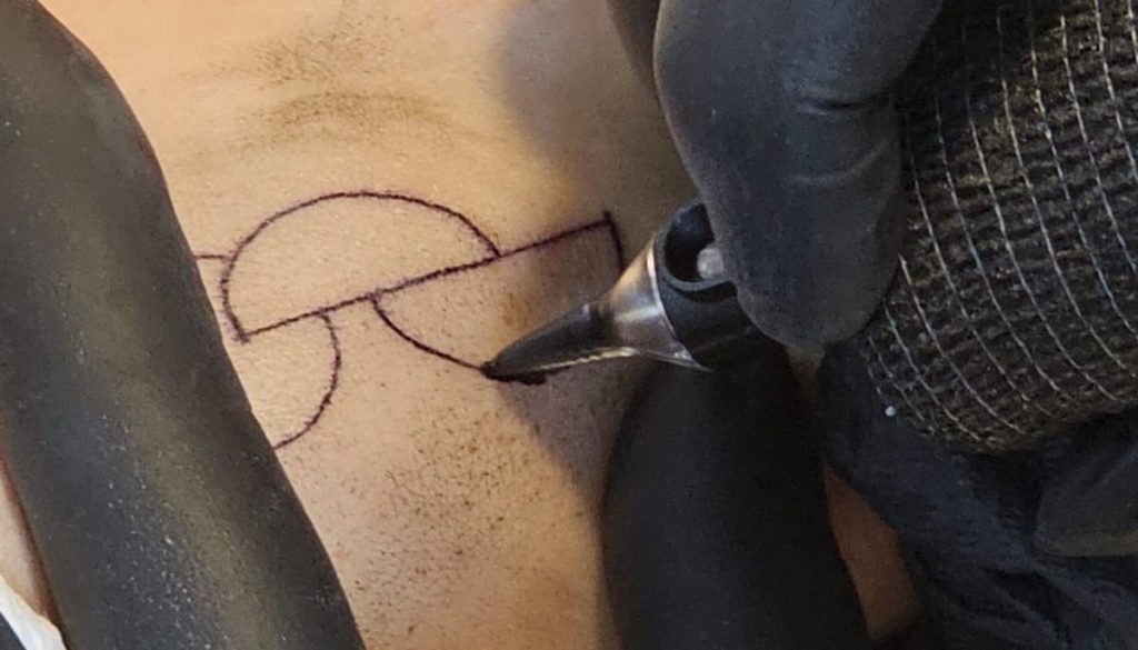 Organspende-Tattoo