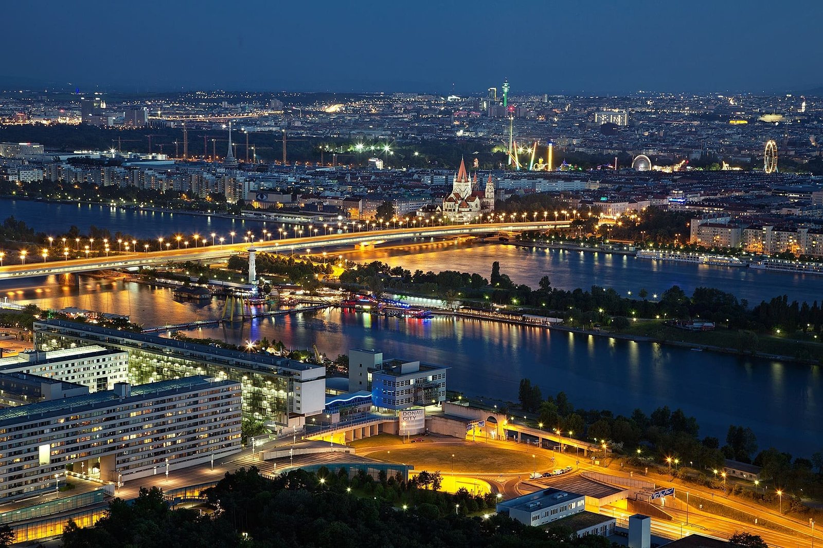 Wien bei Nacht, Pixabay