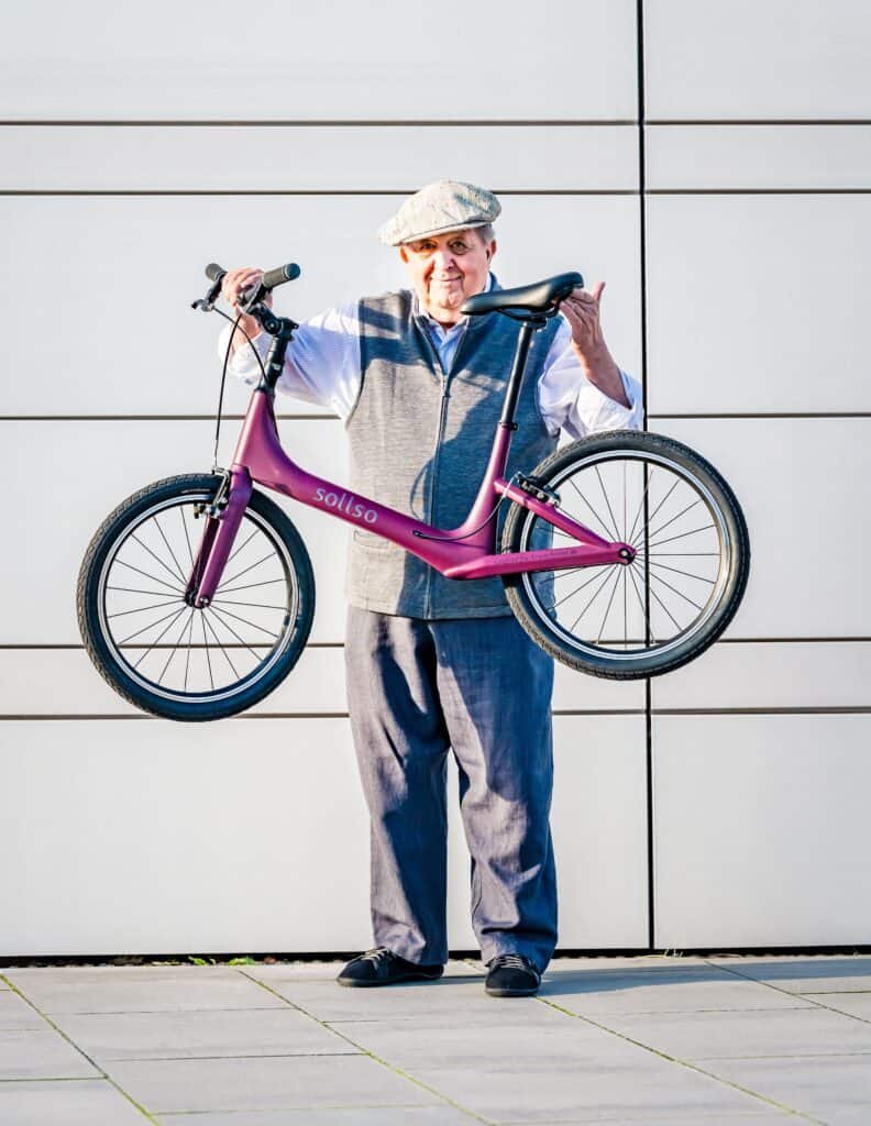 sollso® Laufrad Albrecht magenta leicht®Olaf TammFOTO