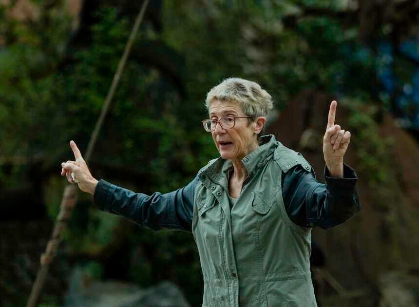 Felicitas Martin bei der Arbeit