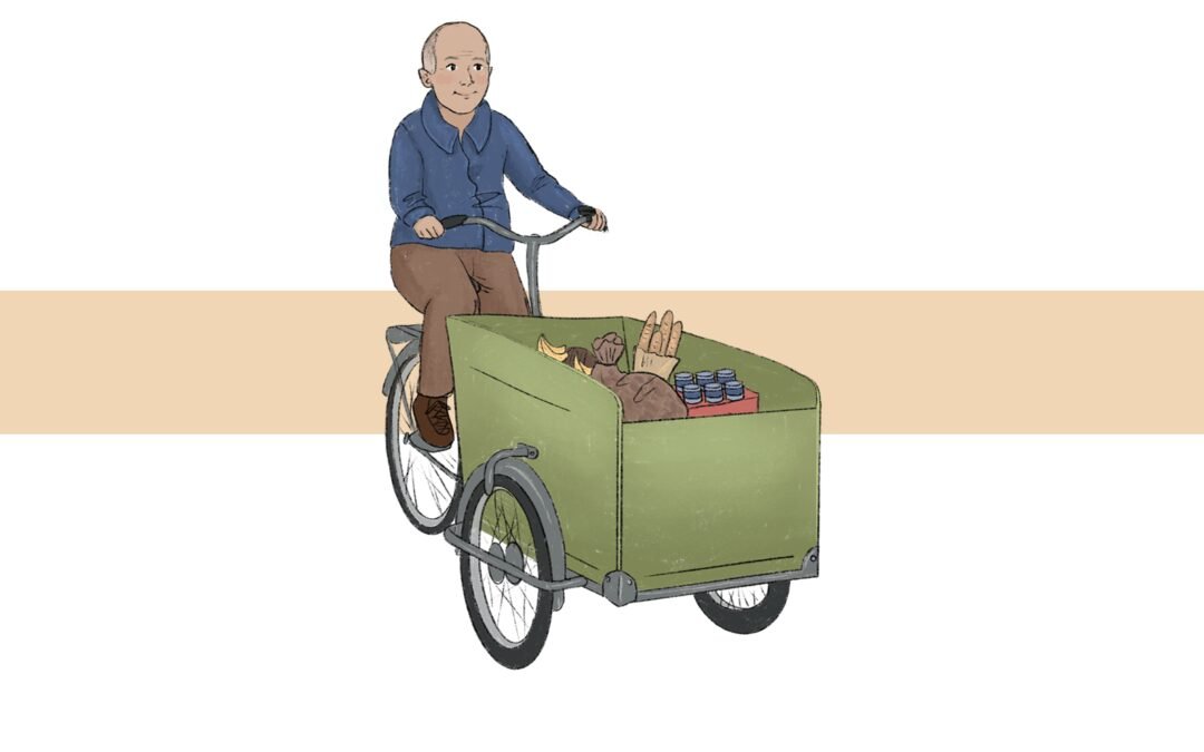 Initiative liefert Essen mit dem Rad an obdachlose Menschen