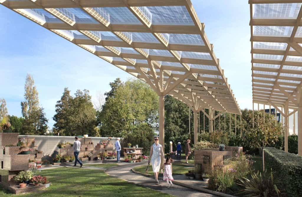 Die spanische Stadt Valencia plant, tausende Solarmodule auf  Friedhöfen zu installieren. Damit sollen jährlich 440.000 Kilowatt Strom gewonnen werden, ohne die ursprüngliche Nutzung der Friedhöfe zu beeinträchtigen.