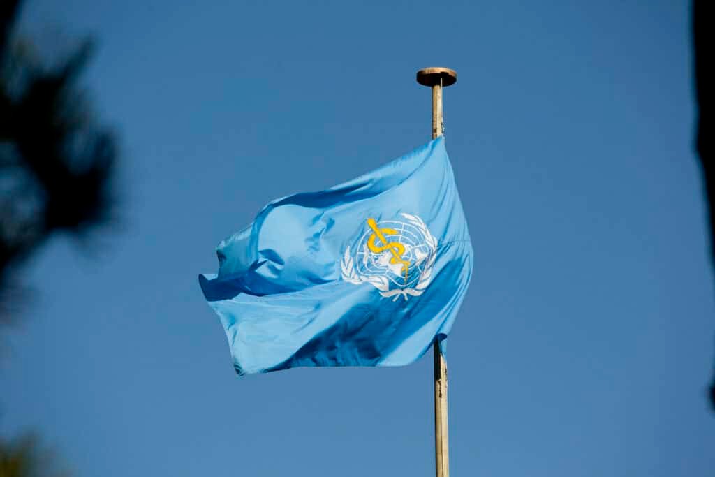 WHO-Flagge
