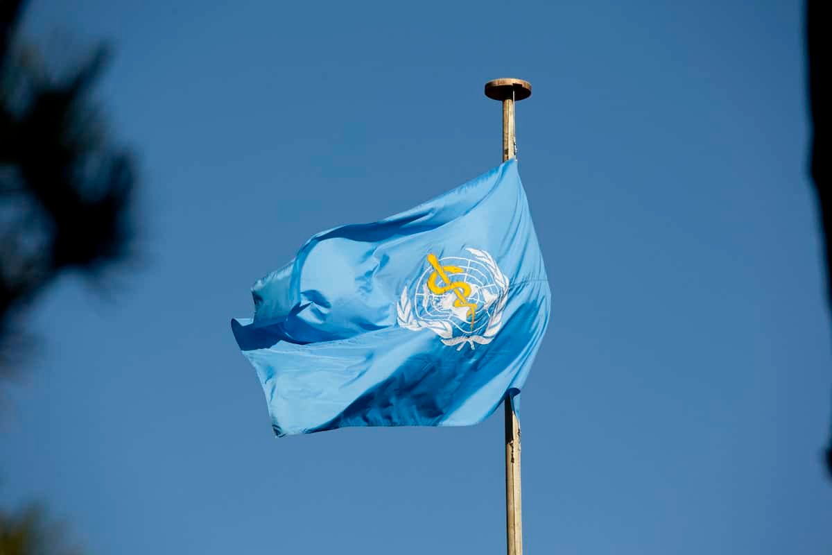 WHO-Flagge