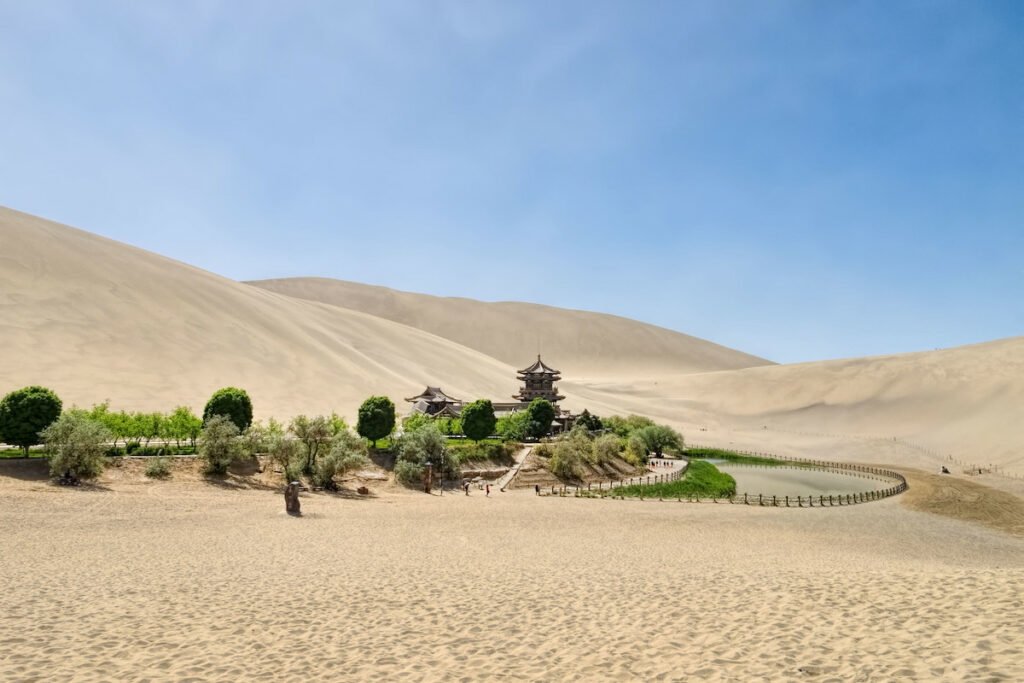Taklamakan-Wüste in China
