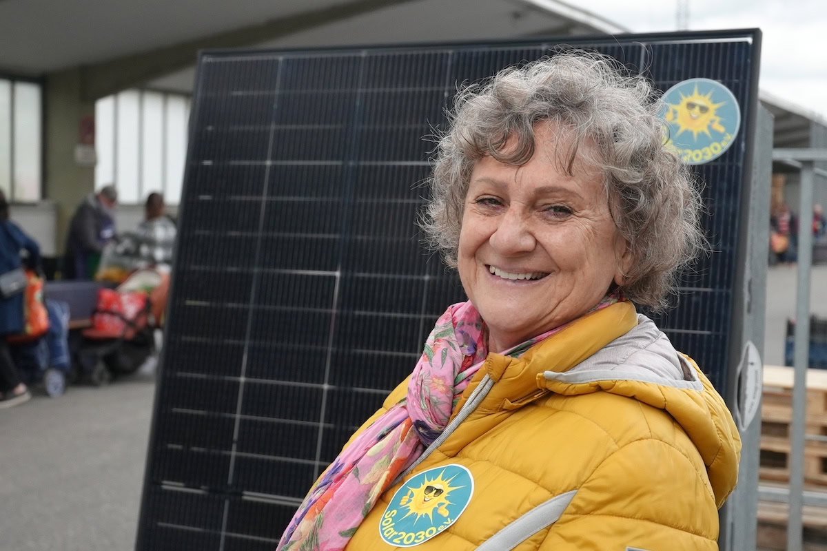 Renate Schultes, Vorstandsmitglied von "Solar 2030 e.V."