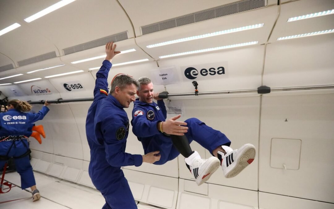 John McFall soll als erster Astronaut mit Behinderung ins All fliegen
