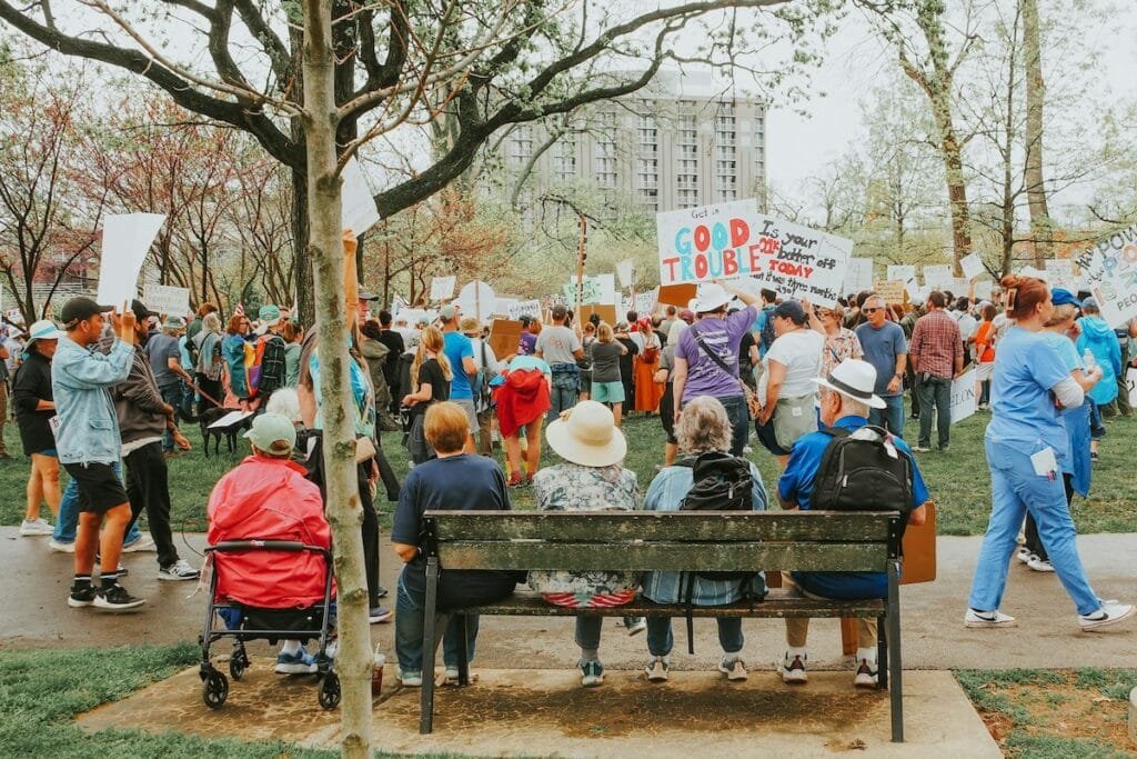 Demo in den USA