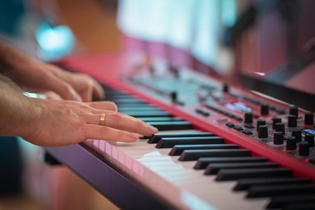 Klavier spielen, E-piano