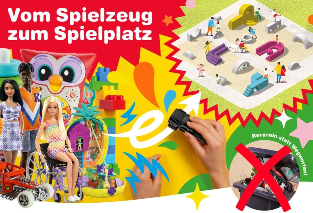 Mattel PlayBack Recycling-Programm Kreislaufwirtschaft