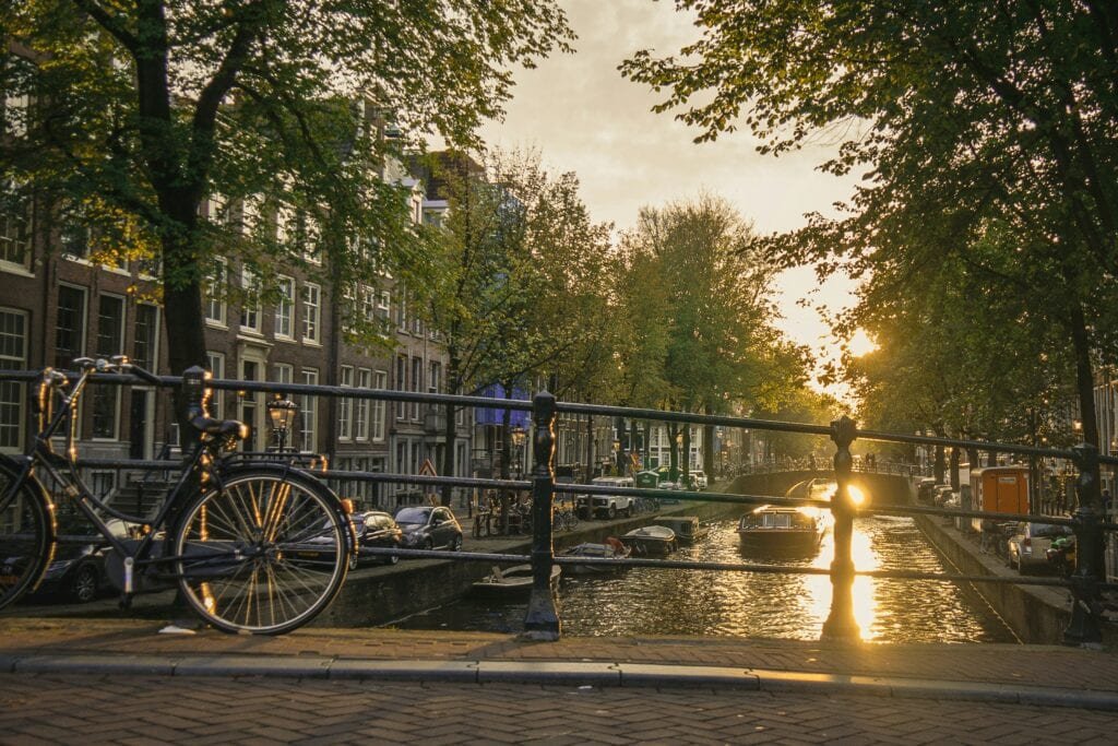 Amsterdam am Abend
