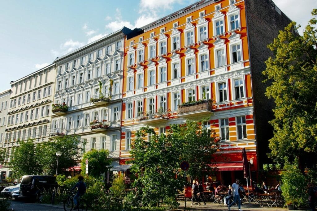 Berlin Strasse Baeume