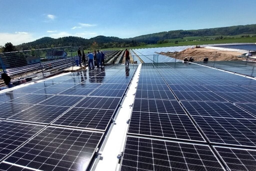 Solartheermie Anlage Bracht