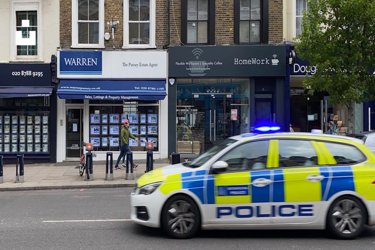 police car london
