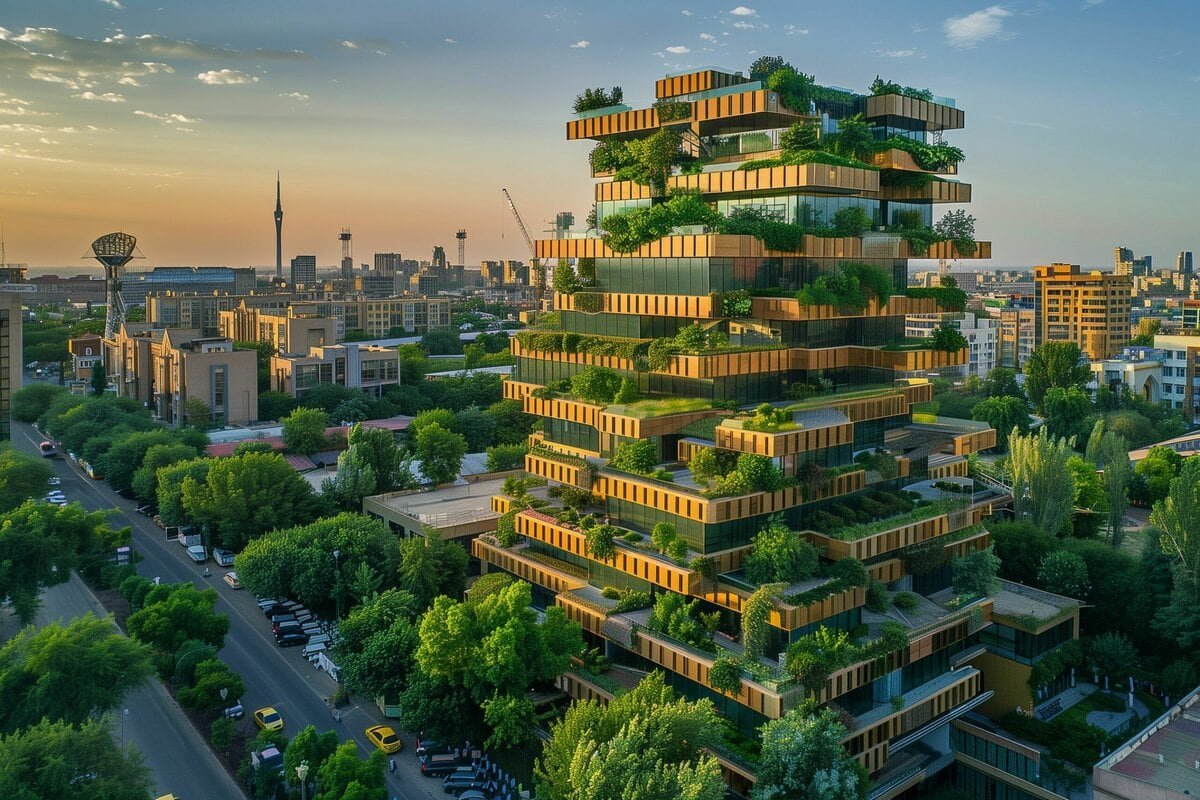 Das klassische Stadtbild: grau in grau. Dazu kommen im Sommer Temperaturen, unter denen die meisten ächzen. Doch es gibt einen Ansatz, der zeigt, wie Städte lebendiger und klimafreundlicher werden können – indem Gärten und Grünflächen gezielt in die Architektur integriert werden. Über eine Methode, die bereits viel bewirkt, aber auch ihre Grenzen hat.
