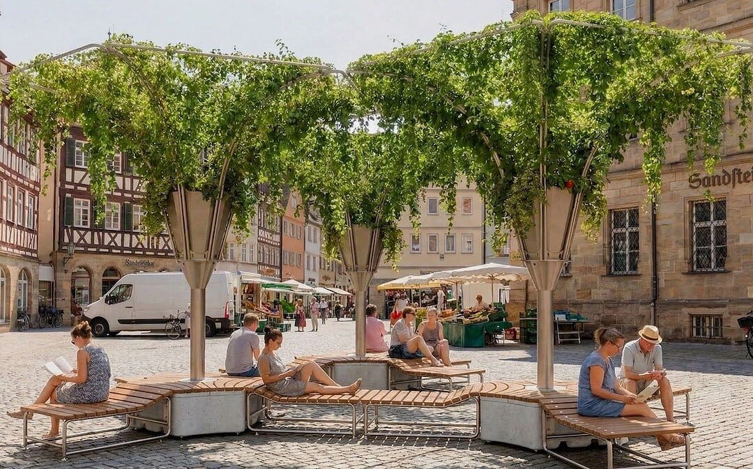 „Ecotriis“ gegen Stadthitze, freiwilliges Handwerksjahr