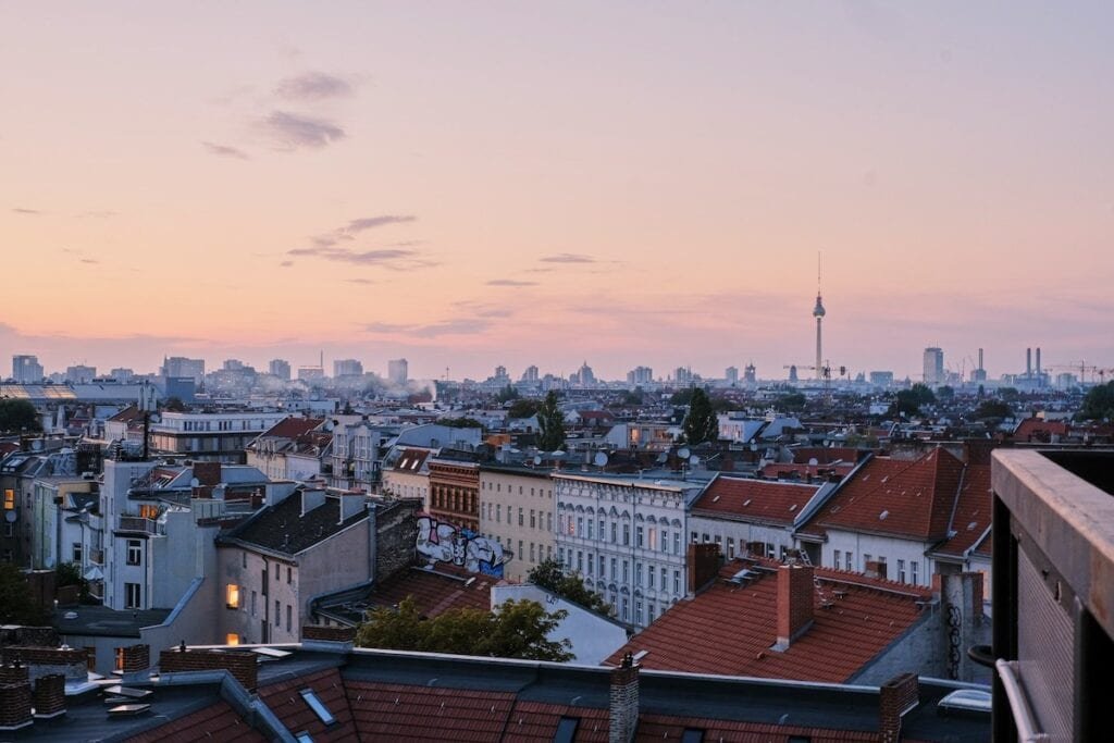 Berlin Haeuser Panorama